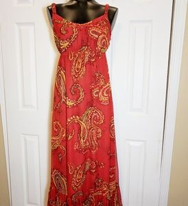 Anne Klein Silk Maxi Dress